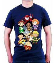 Camiseta Caverna do Dragão Kids Desenho Masculina Camiseta Caverna do Dragão Kids Desenho Masculina
