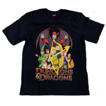Camiseta Caverna do Dragão Vingador Anime Adulto HCD548 BM Camiseta Caverna do Dragão Vingador Anime Adulto HCD548 BM