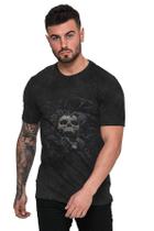 Camiseta Cemitério Zumbis com Caveira