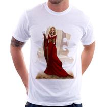 Camiseta Cersei Lannister Art - Foca na Moda
