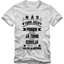 Camiseta Cerveja Bar Frases Engraçadas Churrasco