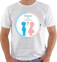 Camiseta Chá Revelação Chá de bebê LC 9152 Camiseta Chá Revelação Chá de bebê LC 9152