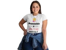 Camiseta Chá Revelação Promovida a Titia outra vez