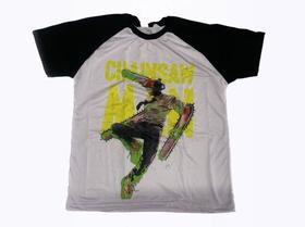 Camiseta Chainsaw Man Blusa Adulto Anime Unissex Sf290 BM