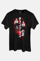 Camiseta Chainsaw Man Personagens Camiseta Chainsaw Man Personagens