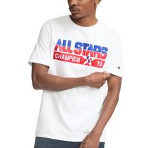 Camiseta Champion All Stars Gráfica Branca XL Camiseta Champion All Stars Gráfica Branca XL