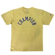 Camiseta Champion ATH Block Champ Arch INK Fall Gold Amarelo