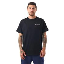 Camiseta Champion Ath Mini Script Logo Ink Black - Conforto e Estilo Camiseta Champion Ath Mini Script Logo Ink Black - Conforto e Estilo