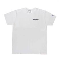 Camiseta Champion Ath Mini Script Logo Ink Off White
