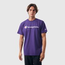 Camiseta champion athletic logo script ink