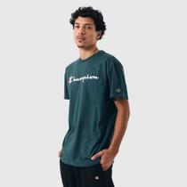 Camiseta champion athletic logo script ink