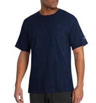 Camiseta Champion Classic para homens azul marinho tamanho L