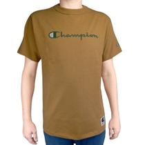 Camiseta Champion Heritage Script 30 Colors Briefly Brown
