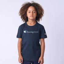 Camiseta champion infantil script colors