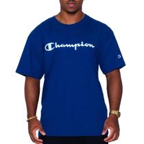 Camiseta Champion Lev Script Azul