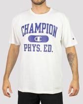 Camiseta Champion Life Collegiate Physed - Off White