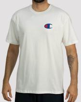 Camiseta Champion Logo C Ink - Off White