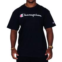Camiseta Champion Logo Script Ink Black