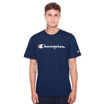 Camiseta champion logo script ink masculina Camiseta champion logo script ink masculina