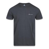 Camiseta Champion Malhão Mc Mini Logo Cinza Escuro