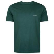 Camiseta Champion Manga Curta Malhão Pes Mc Mini Logo Verde