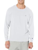Camiseta Champion Masculina Clássica de Manga Longa Branca M Camiseta Champion Masculina Clássica de Manga Longa Branca M