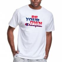 Camiseta champion masculina logo be your oun gt13b 586950