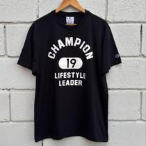 Camiseta Champion Mc Lifestyle Leader Black - Estilo Urbano e Conforto