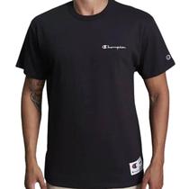 Camiseta Champion MC Mini Logo EMB Script Preto