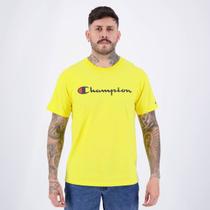 Camiseta Champion Script Amarela