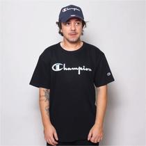 Camiseta Champion Script Global Crew Holografic