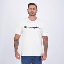 Camiseta Champion Scritp One Branca