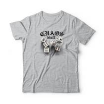Camiseta Chaos Bluff Studio Geek Camiseta Chaos Bluff Studio Geek