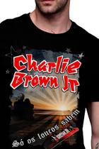Camiseta Charlie Brown Jr Blusa Adulto Oficial Licenciado Banda de Rock Nacional Unissex Of0158 - Bandas