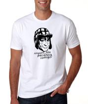 Camiseta Chaves Ninguém têm paciência comigo! Manga Curta