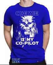 Camiseta Chewbacca Star Wars Han Solo Millennium Falcon Camiseta Chewbacca Star Wars Han Solo Millennium Falcon