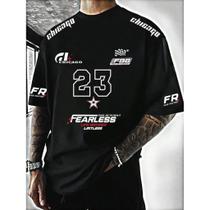 Camiseta Chicago 23 fair Racing Corrida Algodão Lançamento Camiseta Chicago 23 fair Racing Corrida Algodão Lançamento