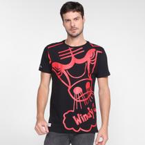 Camiseta Chicago Bulls Mitchell & Ness Masculina