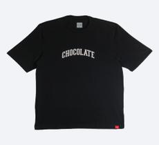 Camiseta Chocolate Basic League Streetwear Cor:PretoTamanho:M Camiseta Chocolate Basic League Streetwear Cor:PretoTamanho:M