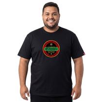 Camiseta Chronic Big Mato Seco Reggae Roots 4606 Preto Cor:PretoTamanho:G2 Camiseta Chronic Big Mato Seco Reggae Roots 4606 Preto Cor:PretoTamanho:G2