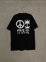 Camiseta Chronic Paz Preto e Branca 3608