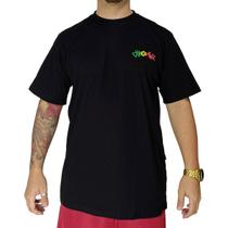 Camiseta Chronic Reggae Estrela de Davi 4025 Preto