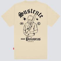 Camiseta Chronic Sustente sua Palavras Bege