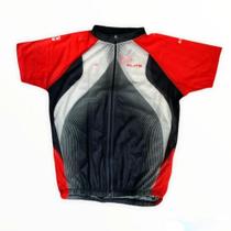 Camiseta Ciclismo Elite Perfurade Masc 135224 Preto/Laranja tamanho: M