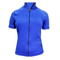 Camiseta ciclismo infantil com bolso nas costas