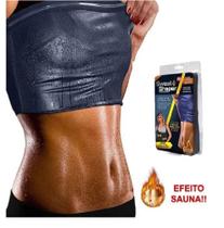 Camiseta Cinta Regata Afina Efeito Sauna Feminina Shap Suor