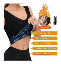 Camiseta Cinta Regata Modela Efeito Sauna Feminina Shaper Nf Camiseta Cinta Regata Modela Efeito Sauna Feminina Shaper Nf