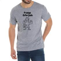 Camiseta Cinza Academia frango esforcado