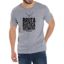 Camiseta Cinza Bruta Rustica Sistematica Camiseta Cinza Bruta Rustica Sistematica