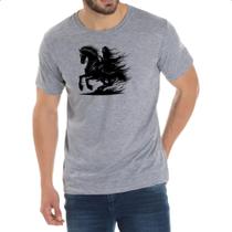 Camiseta Cinza Cavaleiro da morte